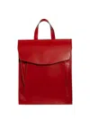 Merryl Tielman Claudie Flap-pocket Leather Backpack