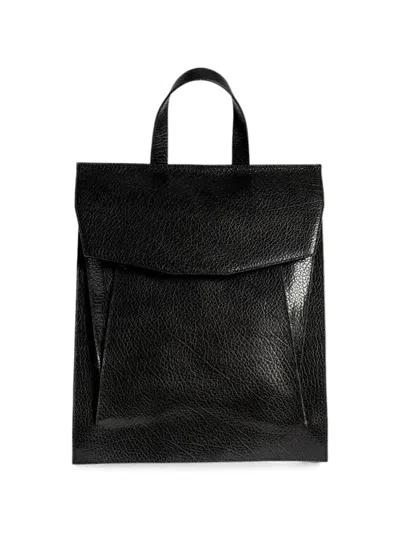 Merryl Tielman Claudie Pebbled Backpack In Black