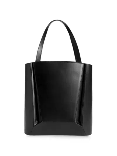 Merryl Tielman Hans Architectural Shoulder Bag In Black