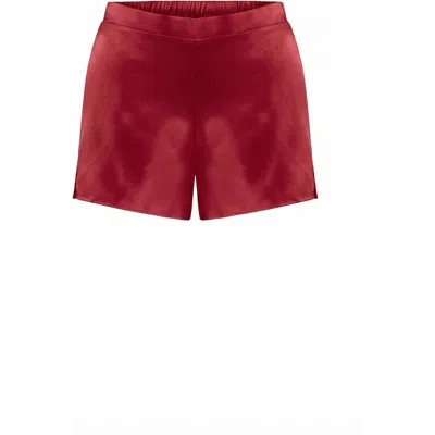 Mers Silk Luna Silk Short Red