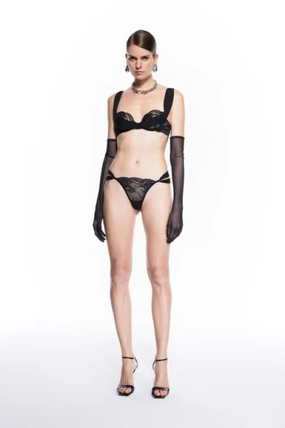 Mers Silk The Balsia Panties In Black