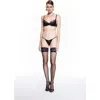 Mers Silk Wildy Bra In Black