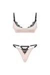 Mers Silk Women's Pink / Purple Eos Pure Set In Pink/purple