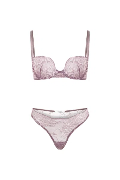 Mers Silk Women's Rose Gold Lilly Set