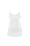 Mers Silk Women's White Egeria Silk Top In White