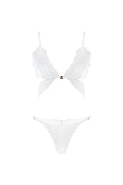 Mers Silk Women's White Mercy Set