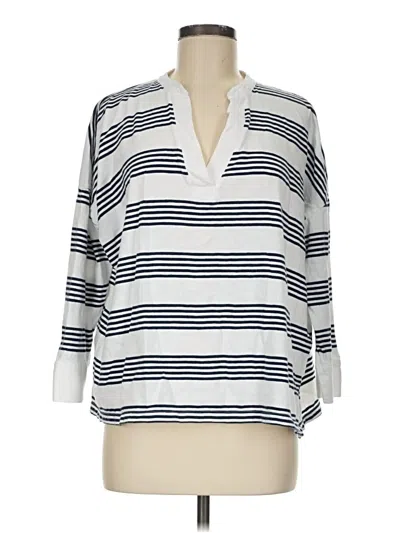 Pre-owned Mersea 3/4 Sleeve Blouse In White