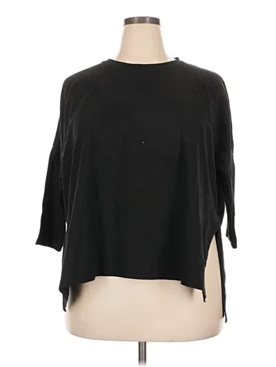 Pre-owned Mersea 3/4 Sleeve T-shirt In Black