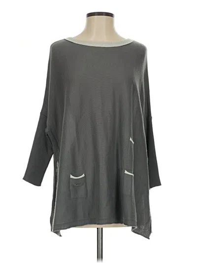 Pre-owned Mersea 3/4 Sleeve T-shirt In Gray