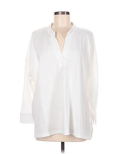 Pre-owned Mersea 3/4 Sleeve T-shirt In White