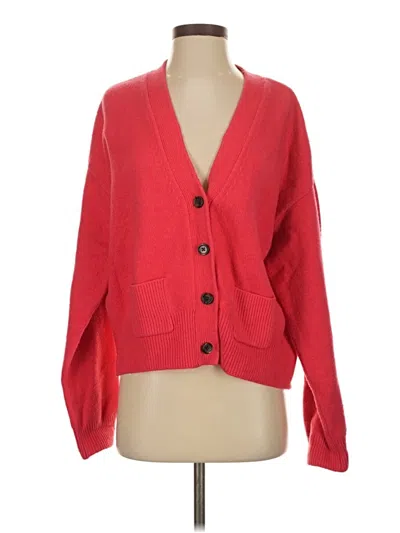 Pre-owned Mersea Cardigan Sweater In Red