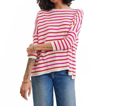 Mersea Catalina Crewneck Sweater In Pink