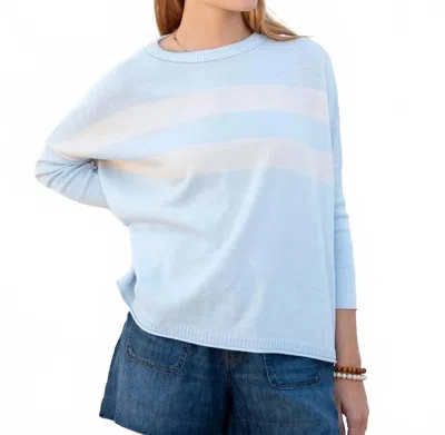 Mersea Catalina Crewneck Sweater In Sky Blue