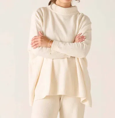 Mersea Catalina Eversoft Chenille Sweater In Cream In Neutral