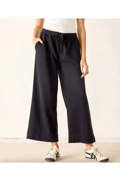 Mersea Frenchie Wide Leg Pants In Black In Multi