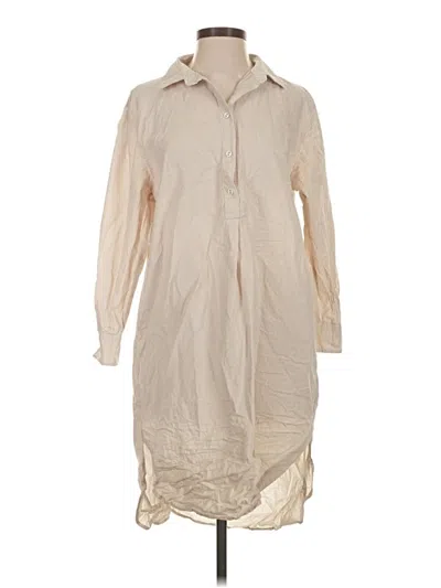 Pre-owned Mersea Long Sleeve Top Ivory Cowl Neck Tops In White