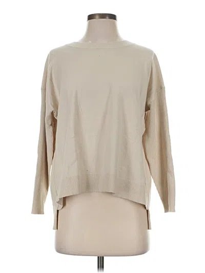 Pre-owned Mersea Long Sleeve Top Tan Turtleneck Tops