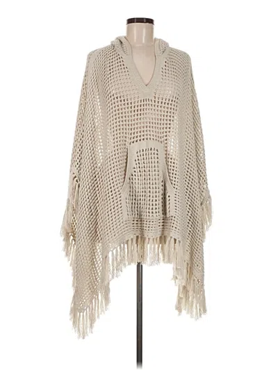 Mersea Poncho In Gray