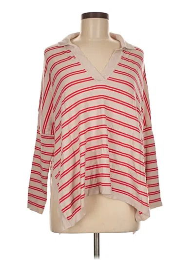 Pre-owned Mersea Poncho In Red