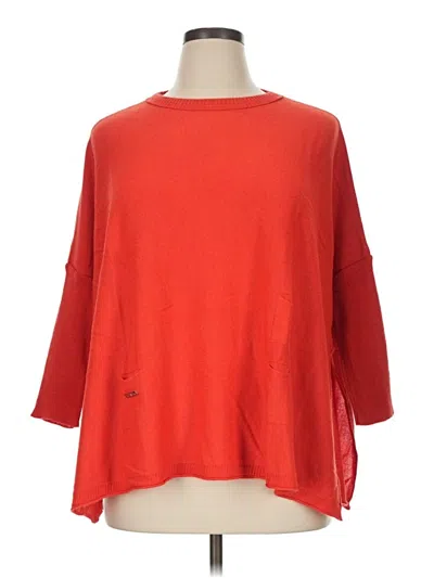 Pre-owned Mersea Poncho In Red
