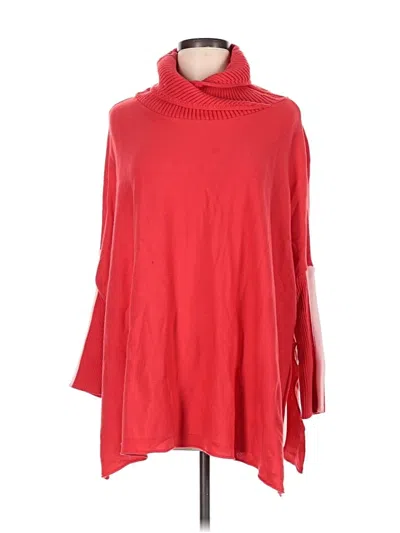 Pre-owned Mersea Poncho In Red