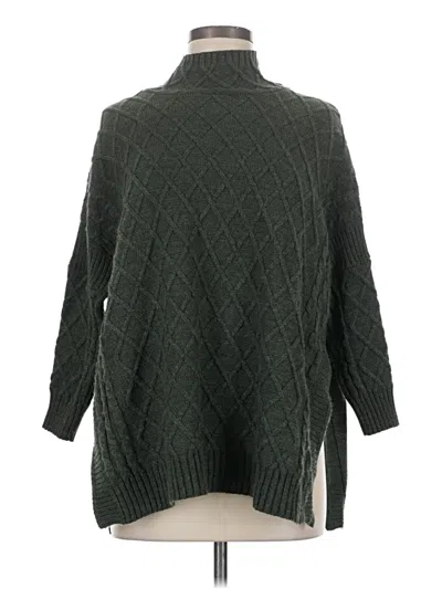 Pre-owned Mersea Turtleneck Sweater In Green