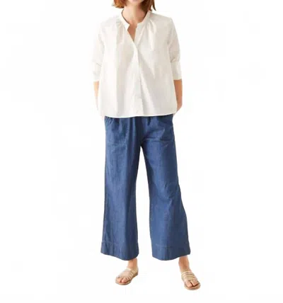 Mersea Women's Editor Swing Shirt In White