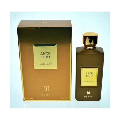 Merve Abyss Oud For Men Eau De Parfum Spray 3.4 oz