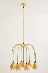 Merve Kahraman Design Merve Kahraman Floral Glass Chandelier