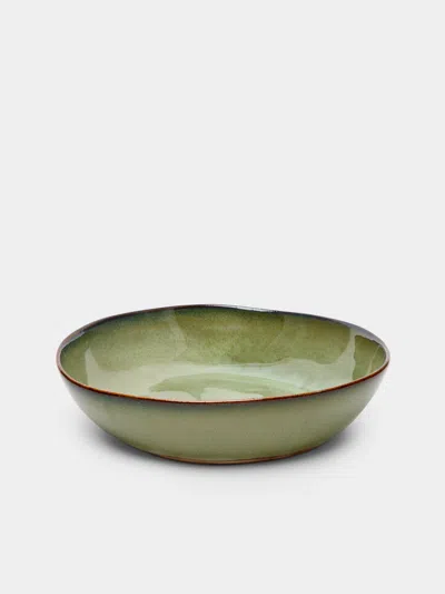 Mervyn Gers Ceramics Hand-glazed Ceramic Large Breakfast Bowls (set Of 6) In Multi