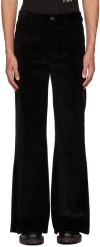Meryll Rogge Black Flared Trousers In Black