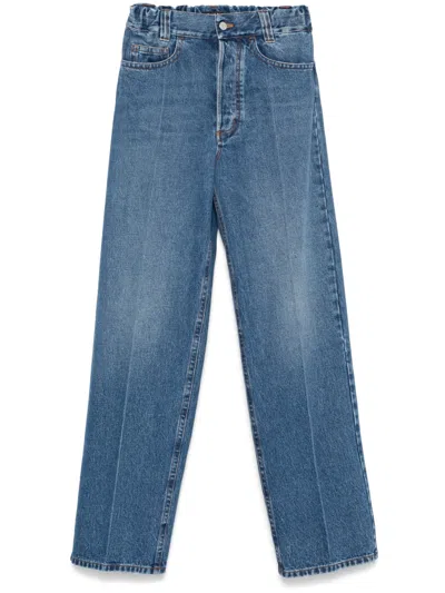 Meryll Rogge Blue Straight Jeans