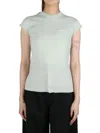 Meryll Rogge Buttoned Knit Top In Green