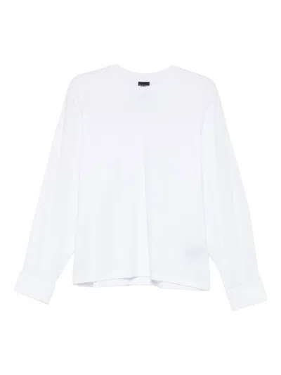Meryll Rogge Cuffed Top In White