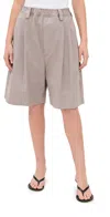 Meryll Rogge Drawstring Chino Shorts Clay