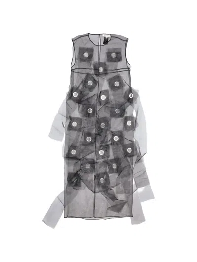 Meryll Rogge Eyelet Fringed Dress In Multi