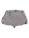 Meryll Rogge Gingham-pattern Bloomer Shorts In Black
