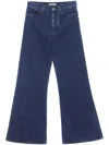 Meryll Rogge High-waisted Flared Jeans In 蓝色