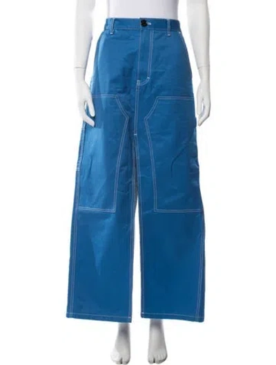 Pre-owned Meryll Rogge Long Skirt In Blue
