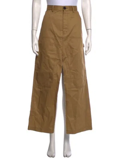 Pre-owned Meryll Rogge Long Skirt In Neutrals