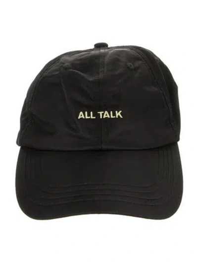 Pre-owned Meryll Rogge Nylon Baseball Cap In Black