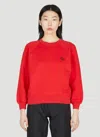 Meryll Rogge Shrunken Sweatshirt In Red