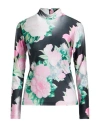 Meryll Rogge Woman Top Pink Size 6 Polyester, Elastane In Pink