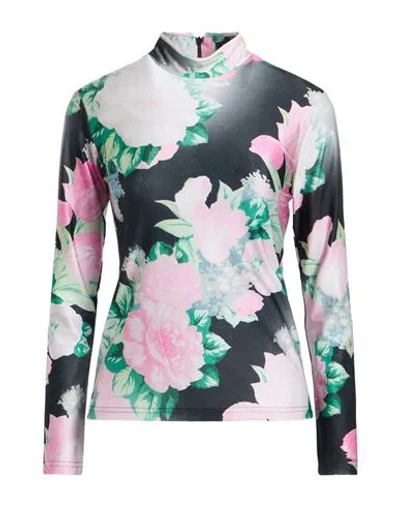 Meryll Rogge Woman Top Pink Size 6 Polyester, Elastane