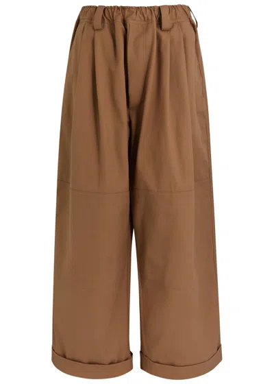 Meryll Rogge Workwear Oversized Canvas Trousers