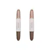 Merythod Double Contour Stick 2-pack - Toffee Brown In Brown