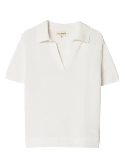 Merz B Schwanen Cotton Polo Top