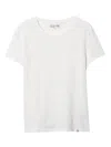 Merz B Schwanen Crew-neck Short-sleeved T-shirt In White