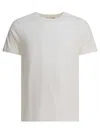 Merz B Schwanen Short-sleeve Crew-neck T-shirt In White