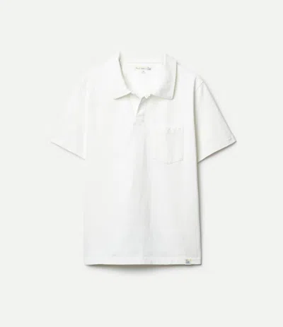 Merz B Schwanen Men's Classic Cotton Jersey Polo Shirt In White